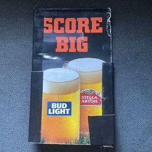 Handmade Hooters beer menu server booklet